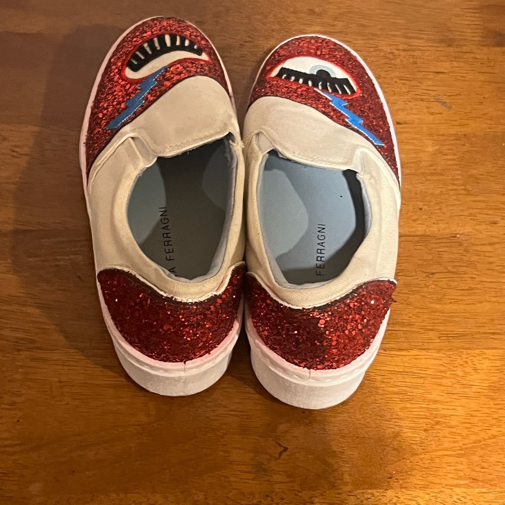 CHIARA FERRAGNI SLIP ON SNEAKERS